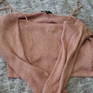 Crop sweater
